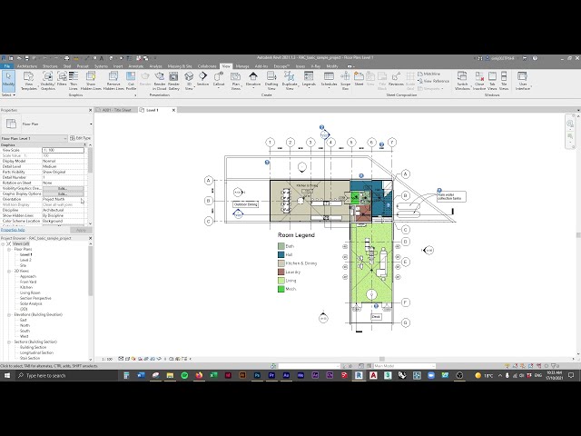 فیلم آموزشی: پنل مرورگر پروژه Revit گم شده است - نحوه بازگرداندن مرورگر پروژه در Revit با زیرنویس فارسی