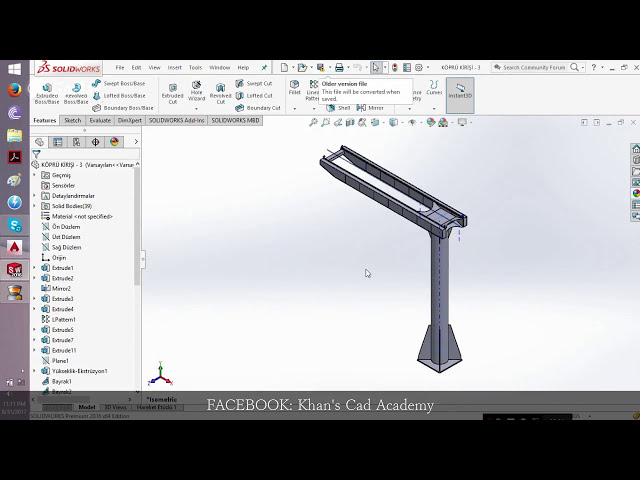 فیلم آموزشی: مراحل آسان تبدیل Solidworks به Autocad با زیرنویس فارسی