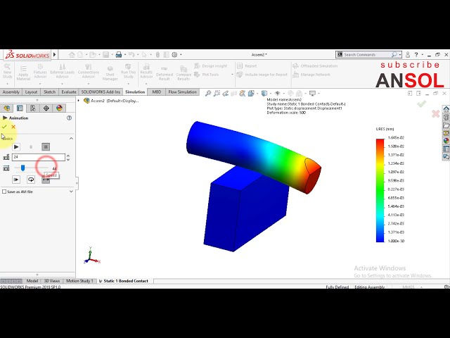 فیلم آموزشی: آموزش شبیه سازی Solidworks | تحلیل ساختاری مونتاژ