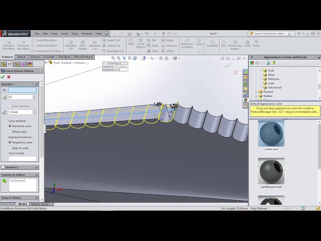 فیلم آموزشی: آموزش مبتدی SolidWorks 7: Combat Knife - قسمت 1 (مدل سازی سطح) با زیرنویس فارسی