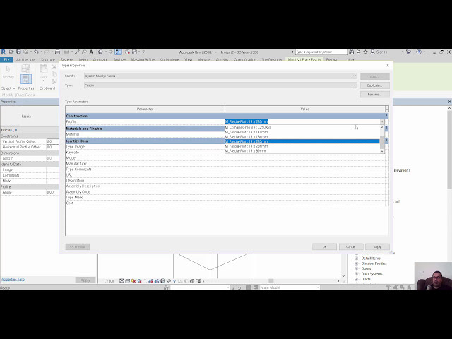 فیلم آموزشی: نمایه REVIT برای دیوارها، کف، سقف