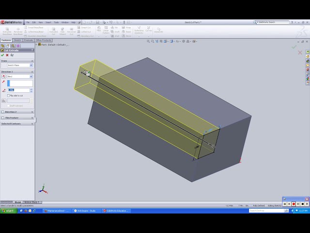 فیلم آموزشی: مواد حذف SolidWorks با زیرنویس فارسی