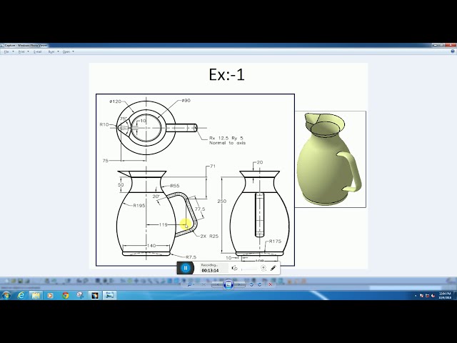 فیلم آموزشی: آموزش سطح بندی CATIA V5 7 : مفهوم کوزه