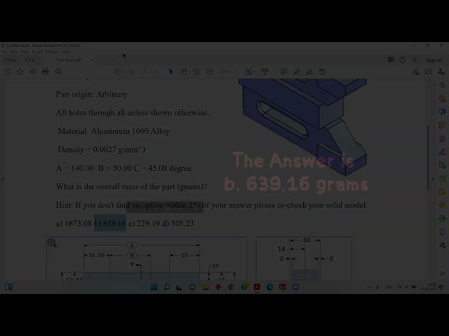 فیلم آموزشی: CSWA-Basic Part (Tool Block) Solidworks با زیرنویس فارسی