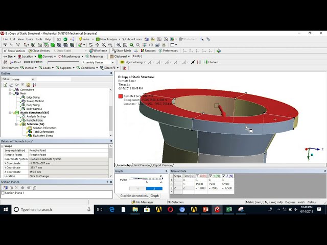 فیلم آموزشی: تجزیه و تحلیل FEA اتصال پوسته نازل با استفاده از ANSYS