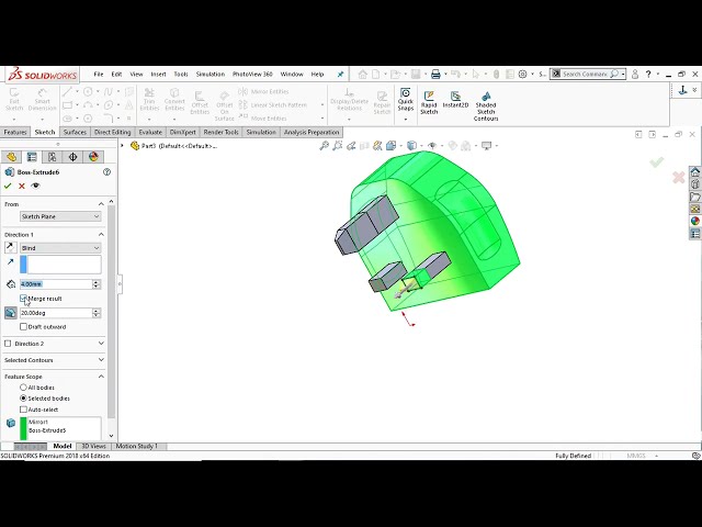 فیلم آموزشی: آموزش Solidworks: دوشاخه برق لپ تاپ با زیرنویس فارسی