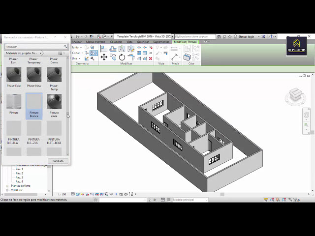 فیلم آموزشی: CLASSROOM REVIT دستور رنگ و بافت با زیرنویس فارسی