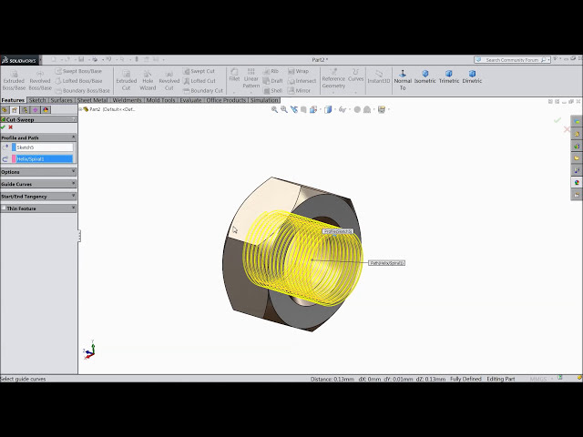 فیلم آموزشی: آموزش Solidworks | در Solidworks یک Shackle طراحی کنید با زیرنویس فارسی