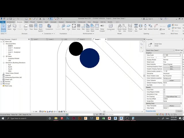 فیلم آموزشی: پایه، ستون و تیر میلگرد تقویتی در Revit 2021 با زیرنویس فارسی