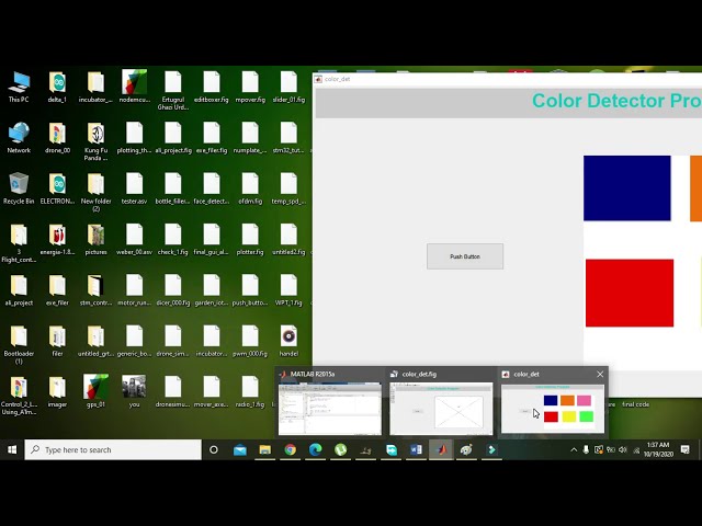 فیلم آموزشی: آموزش ساخت برنامه ردیاب رنگ در متلب | تشخیص رنگ در متلب | تشخیص رنگ با زیرنویس فارسی
