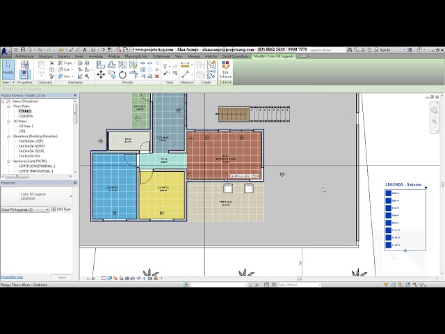 فیلم آموزشی: [REVIT] نحوه اضافه کردن شرح - ColorFill با زیرنویس فارسی