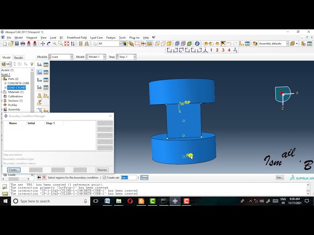 فیلم آموزشی: مکعب بتن #فشرده و نحوه رسم منحنی نیرو/انحراف با استفاده از #abaqus