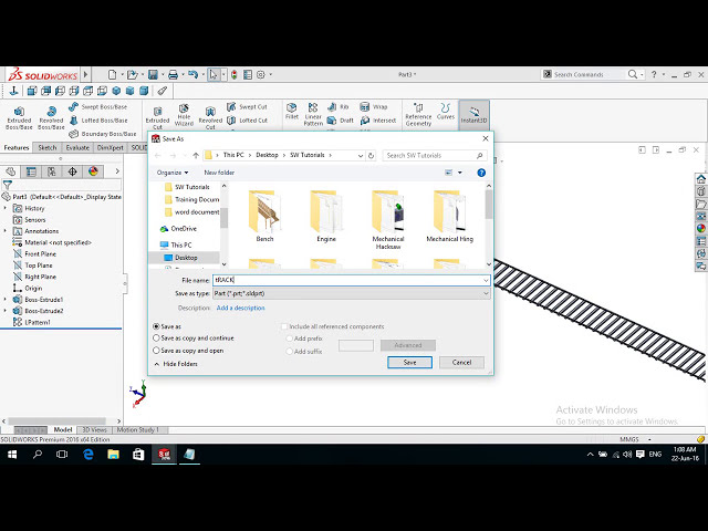 فیلم آموزشی: آموزش مدلسازی و مونتاژ Solidworks 1/3