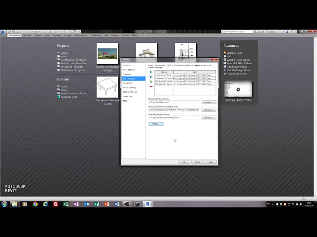فیلم آموزشی: Revit: تنظیمات در گزینه ها