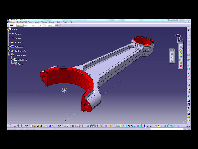 فیلم آموزشی: آموزش Catia V5 - دستکاری اشیا با ماوس | مدل ها را با ماوس کنترل کنید با زیرنویس فارسی