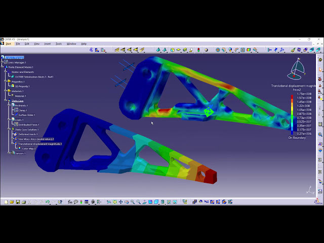 فیلم آموزشی: شبیه سازی سطح قطعه CATIA - GPS Hanger 1 با زیرنویس فارسی