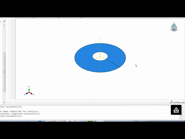 فیلم آموزشی: Abaqus CAE: نحوه کار با ساختار چرخشی با سرعت بالا با استفاده از استاندارد Abaqus با زیرنویس فارسی