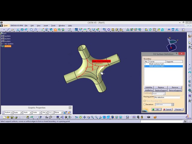 فیلم آموزشی: سطح و پرکننده چند بخش Catia