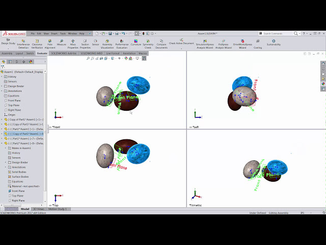 فیلم آموزشی: آموزش SOLIDWORKS: نحوه جلوگیری از تداخل برای اجزای متحرک رایگان با استفاده از Mates با زیرنویس فارسی