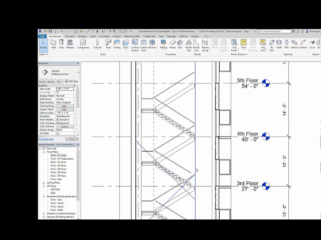 فیلم آموزشی: ویژگی های جدید Revit 2018 - بهبود ابزار پله با زیرنویس فارسی