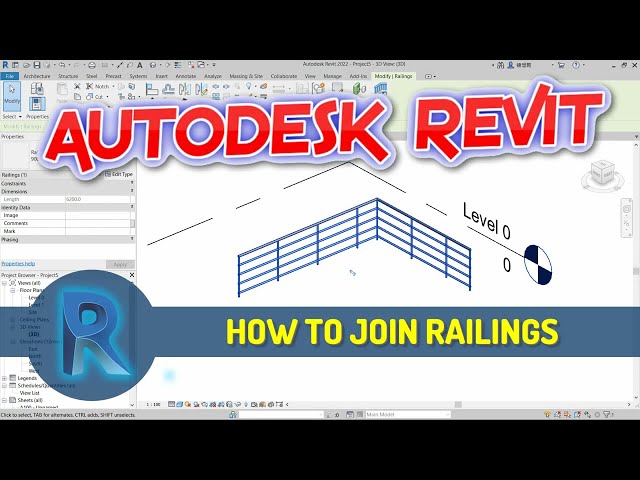 فیلم آموزشی: آموزش Revit How To Join Railings با زیرنویس فارسی