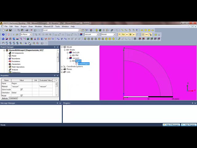 فیلم آموزشی: تعیین جهت میدان مغناطیسی به آهنربای دائمی با استفاده از ANSYS Maxwel