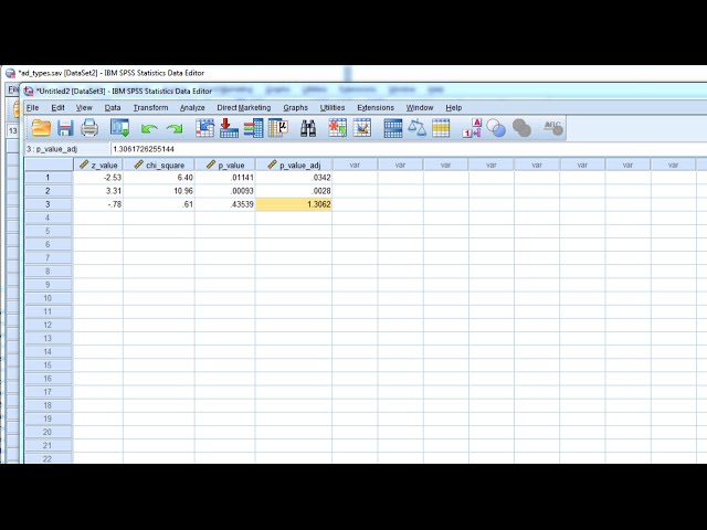 فیلم آموزشی: V4.12 - Bonferroni Chi-Square Residual Analysis در SPSS با زیرنویس فارسی