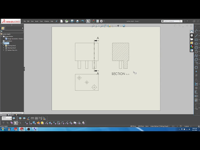 فیلم آموزشی: طراحی Solidworks - عمق بخش با زیرنویس فارسی