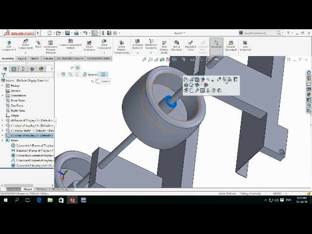 فیلم آموزشی: آموزش مدلینگ ترولی SolidWorks 1/3