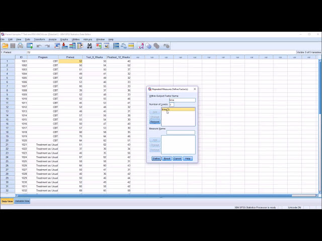 فیلم آموزشی: آزمون T زوجی در مقایسه با ANOVA اندازه گیری های مکرر در SPSS با زیرنویس فارسی