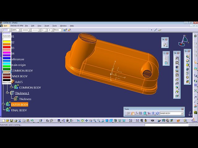 فیلم آموزشی: CATIA V5 Boolean Operation-COOLANT TANK