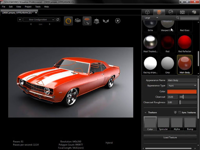 فیلم آموزشی: SOLIDWORKS Visualize Tutorial with Appearances با زیرنویس فارسی