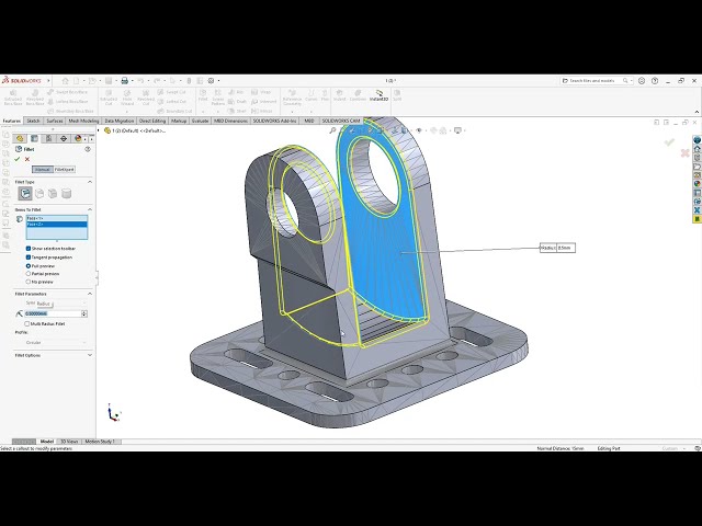 فیلم آموزشی: ✅ نحوه ویرایش فایل stl در solidworks | مدلسازی ترکیبی با زیرنویس فارسی