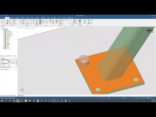فیلم آموزشی: استفاده از Ansys SpaceClaim Direct Modeler برای FEA Geometry Preparation | آکادمی مجازی Ansys با زیرنویس فارسی