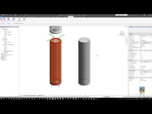 فیلم آموزشی: Revit Round Column Rebar Creation - A How to Guide با زیرنویس فارسی