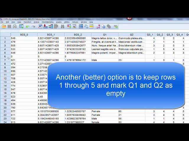 فیلم آموزشی: پاکسازی داده ها از Qualtrics به SPSS با زیرنویس فارسی