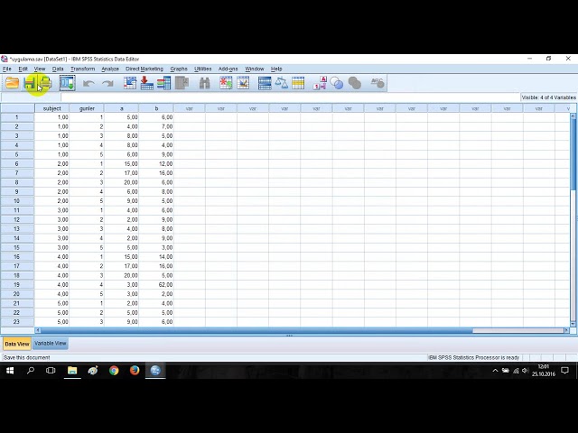 فیلم آموزشی: تغییر ساختار متغیرها به موارد در SPSS با زیرنویس فارسی