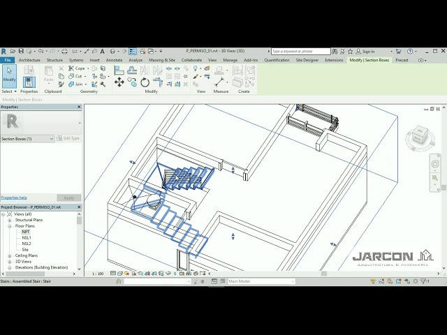 فیلم آموزشی: پله ها - آموزش Revit با زیرنویس فارسی