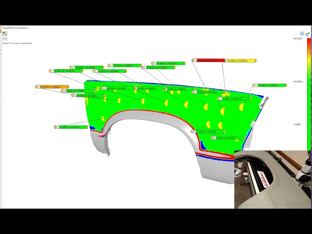 فیلم آموزشی: اسکن سه بعدی گلگیر با اندازه کامل مستقیم در Autodesk Inventor با زیرنویس فارسی