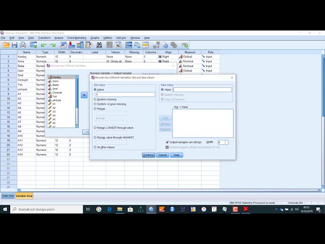 فیلم آموزشی: کدگذاری مجدد داده ها در SPSS