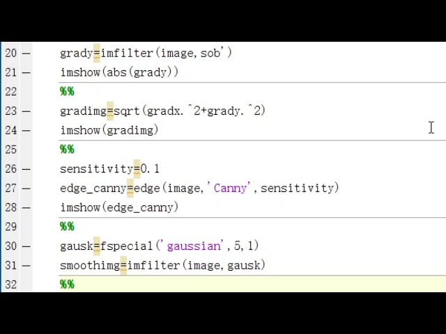 فیلم آموزشی: استفاده از Matlab برای تشخیص لبه ها در تصاویر با زیرنویس فارسی