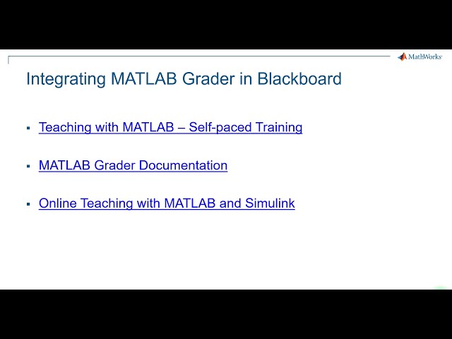 فیلم آموزشی: استفاده از متلب گریدر برای تکالیف در تخته سیاه LMS با زیرنویس فارسی