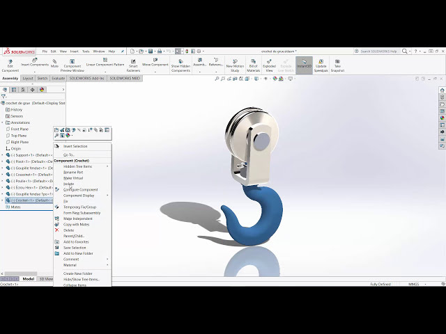 فیلم آموزشی: قطعه استاندارد Inventor را به SOLIDWORKS وارد کنید با زیرنویس فارسی