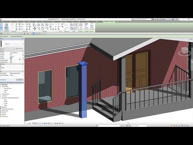 فیلم آموزشی: آسان است! - نحوه ایجاد ستون پارامتریک با قالب گیری با استفاده از Revit (قسمت 1)