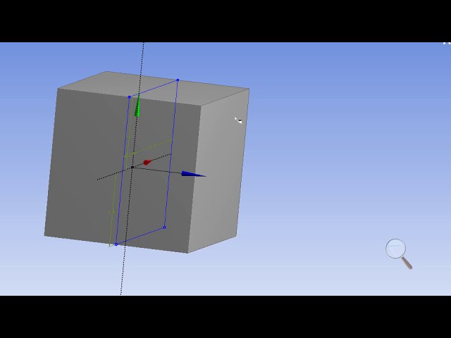 فیلم آموزشی: ایجاد دامنه سیال سه بعدی در اطراف بدنه در Ansys Design Modeler با روش Sketching