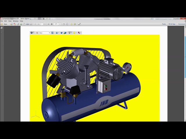 فیلم آموزشی: نحوه ایجاد فایل پی دی اف سه بعدی از Solidworks Part با زیرنویس فارسی