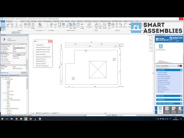 فیلم آموزشی: Revit Drawings با استفاده از ابعاد هوشمند و مجموعه های هوشمند با زیرنویس فارسی