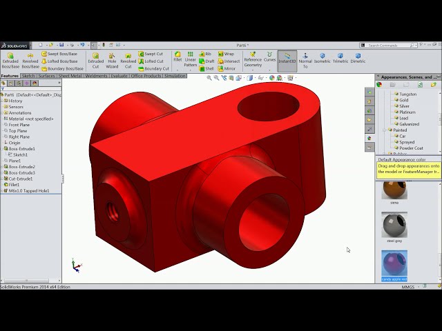 فیلم آموزشی: آموزش Solidworks طراحی سطح سنج