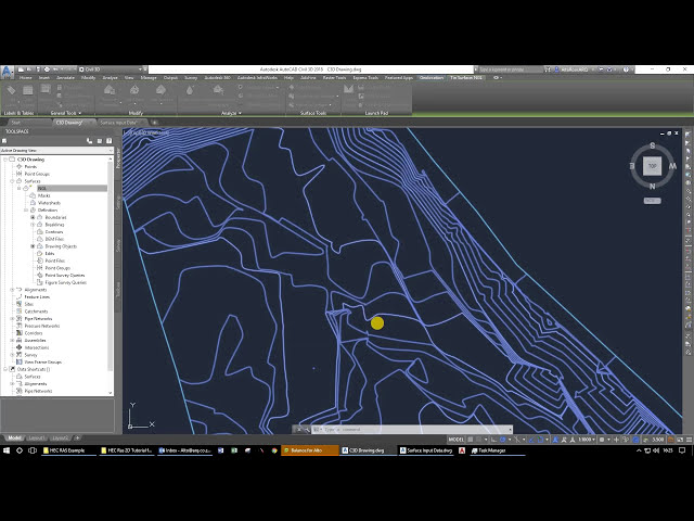 فیلم آموزشی: 2D HEC-RAS 5 مثال کامل/آموزش از Civil 3D به HEC-RAS 5 تا QGIS به Civil 3D با زیرنویس فارسی