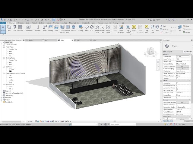 فیلم آموزشی: طراحی دیوار با استفاده از جزء تطبیقی ​​در Revit 2021 با زیرنویس فارسی